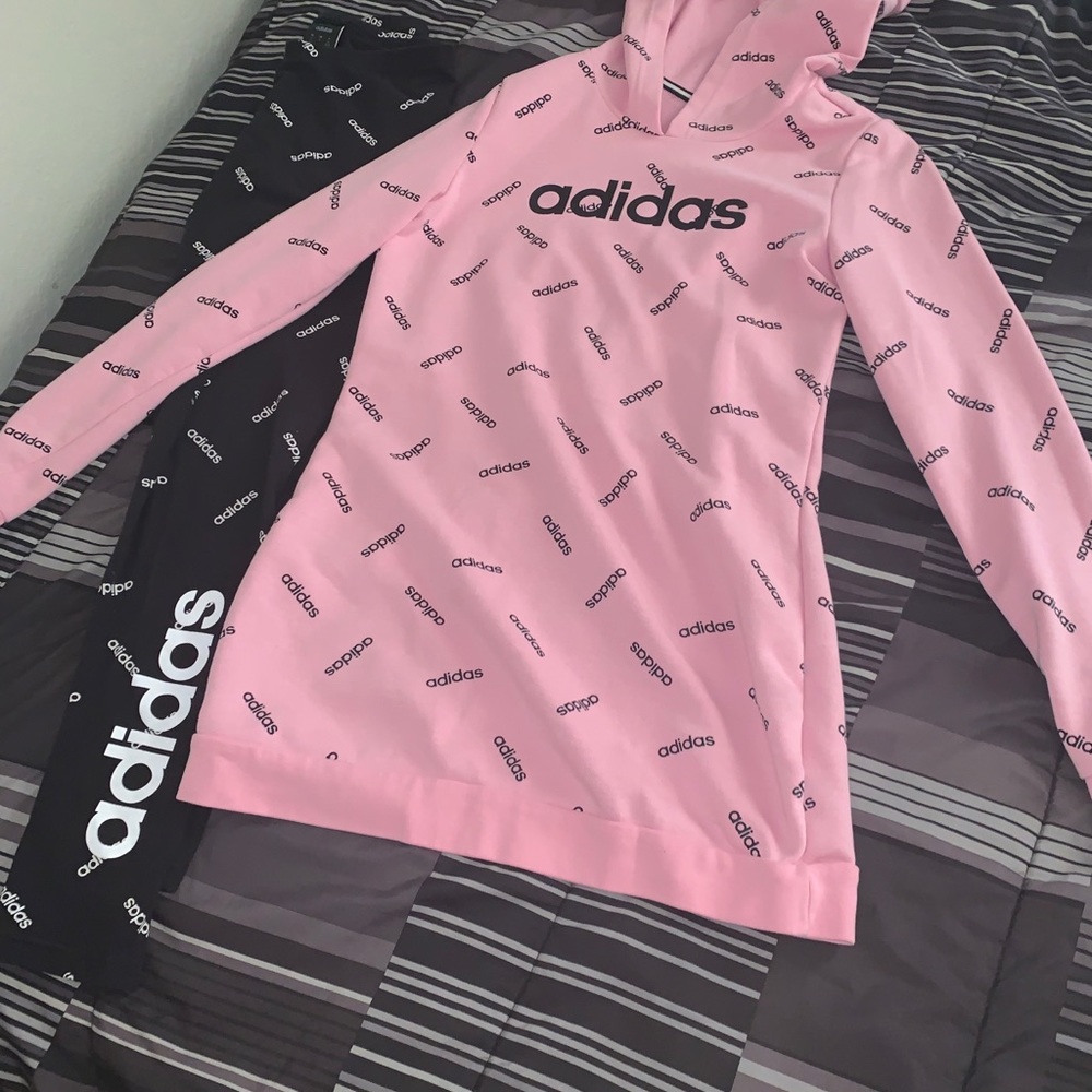 Adidas Hoodie + Leggings